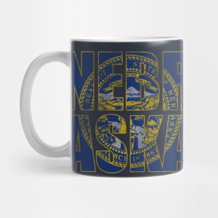 Patriotic State Flag of Nebraska Stack Mug